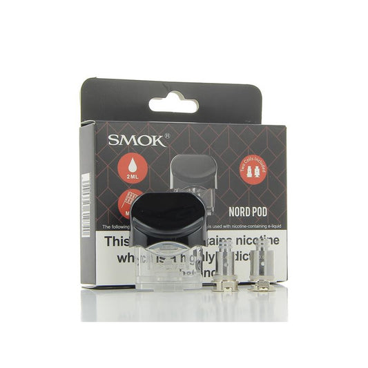 Smok Nord Pod (With 0.6 & 1.4 ohm coil)