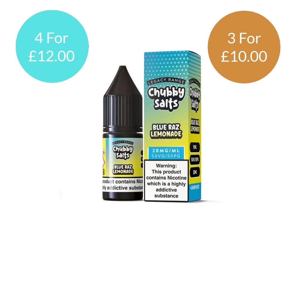 Buy Chubby Salt 10mg - 4 For £12.00