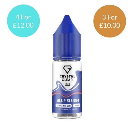 Crystal Clear Bar Juice 10mg Salt - Discover the Gentle Harmony of Vaping