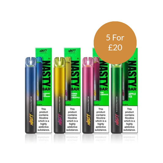 Nasty Bars Disposable Vape – The Ultimate On-the-Go Vaping Solution