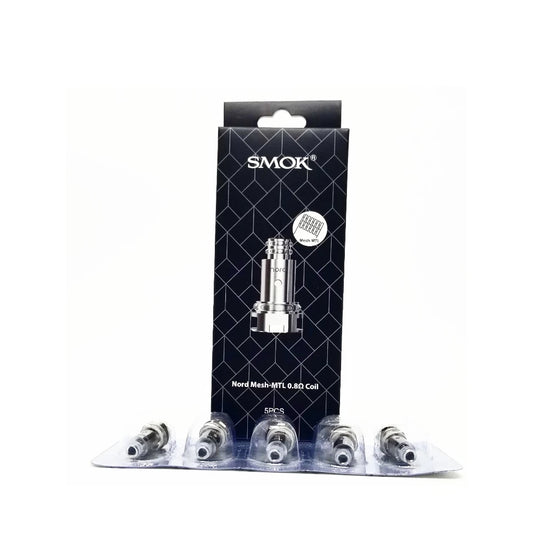 Smok Nord Mesh MTL 0.8Ω Coils – Perfect for Mouth-to-Lung Vapers