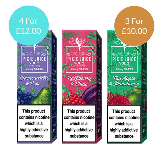 Pixie Juice 20mg Nicotine Salts – Enchanted 10ml Vape Potions